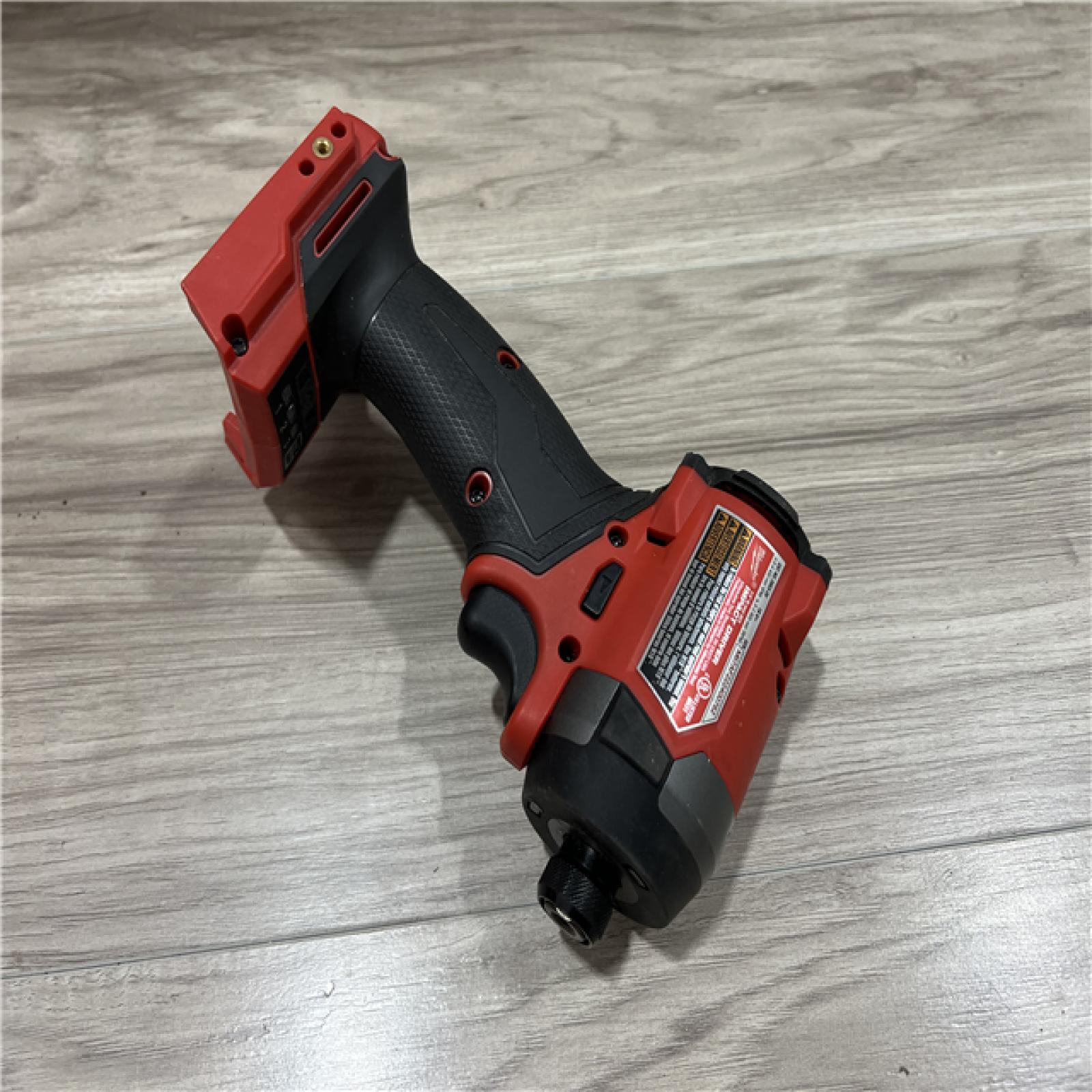 AS-IS Milwaukee FUEL 18V Lithium-Ion Brushless Cordless 1/4 in. Hex Impact Driver (Tool-Only)