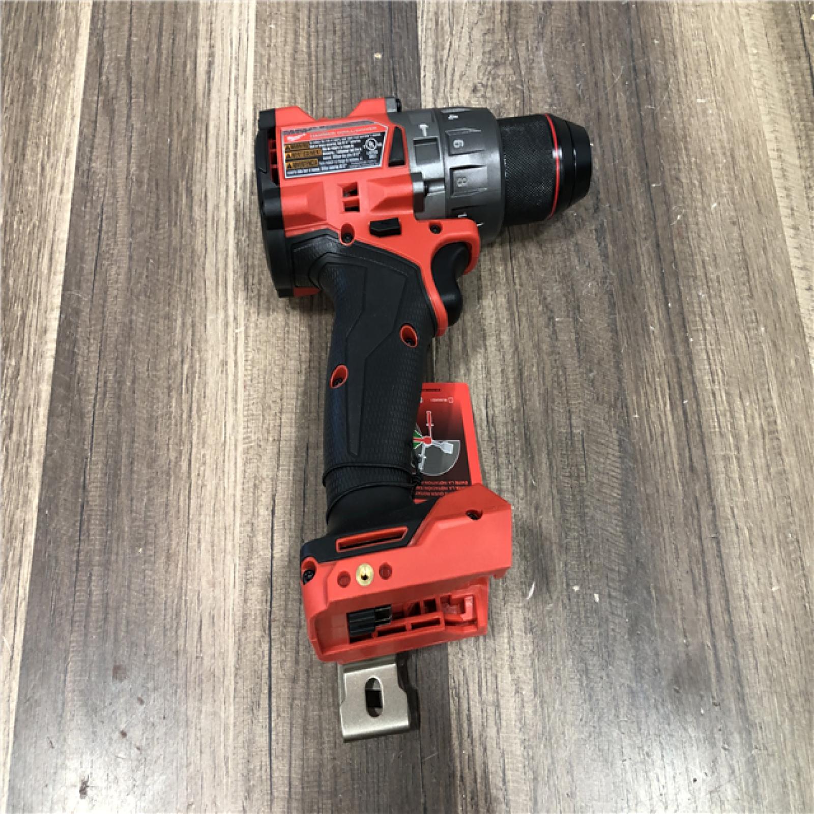 AS-IS Milwaukee FUEL 18V Lithium-Ion Brushless Cordless 1/2 in. Hammer Drill/Driver (Tool-Only)