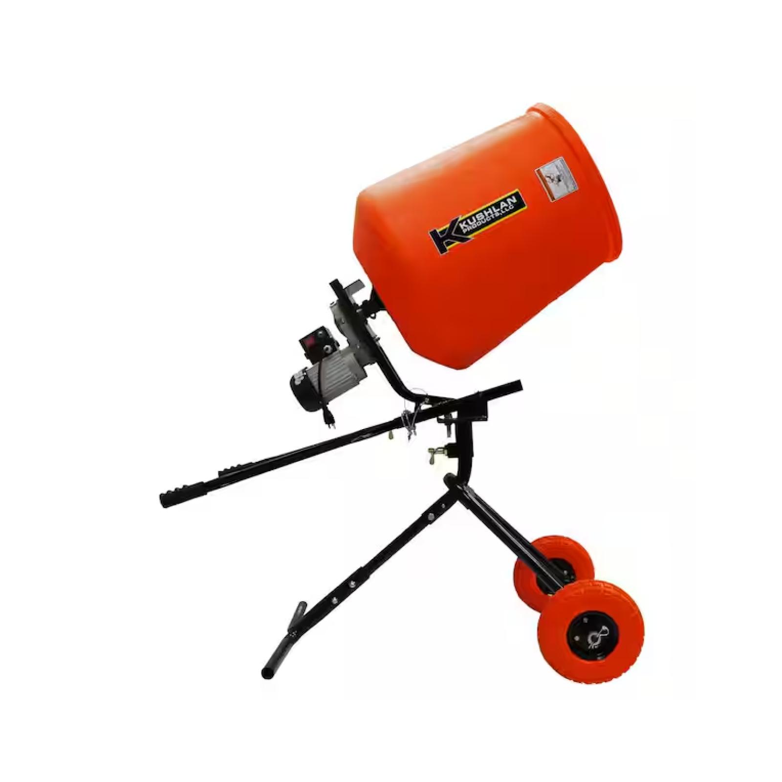 NEW! - KUSHLAN 3.5 cu. ft. 1/2 HP 120-Volt Motor Direct Drive Cement Mixer