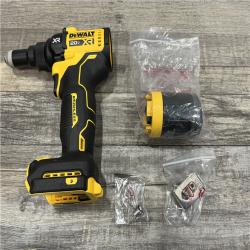 AS-IS DEWALT 20-Volt MAX Cordless 3/16 in. Rivet Tool (Tool-Only)