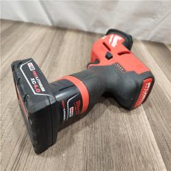 AS-IS- Milwaukee M12 FUEL 12-Volt Lithium-Ion Brushless Cordless HACKZALL Reciprocating Saw Kit W/ Free M12 4.0Ah Compact Battery