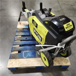 Dallas Location - As-Is RYOBI 40V  12-Ton  Log Splitter Kit - 4.0Ah Battery and Charger Included