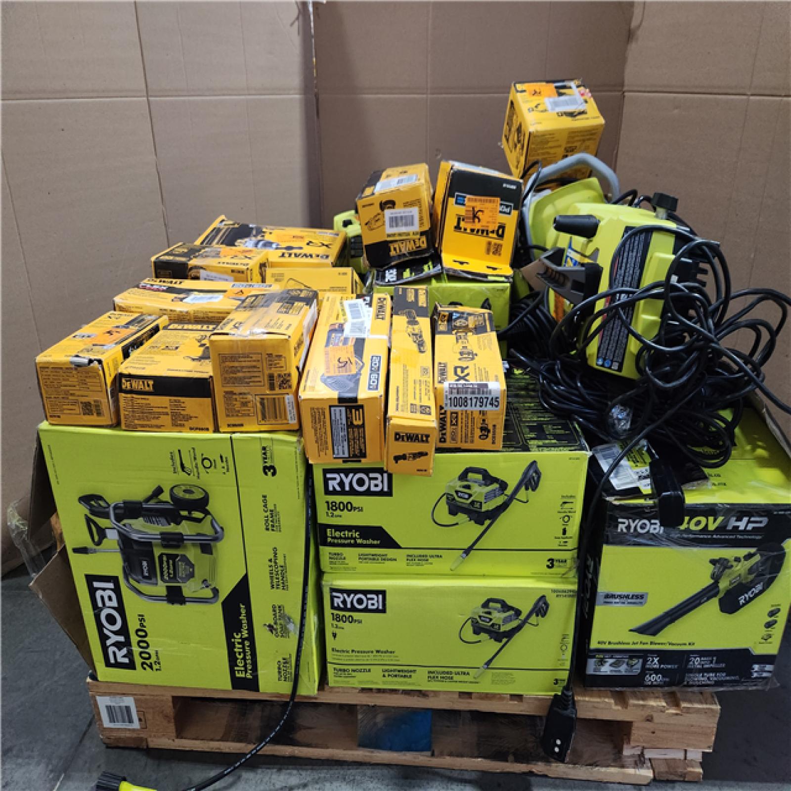 CALIFORNIA AS-IS TOOL PALLET