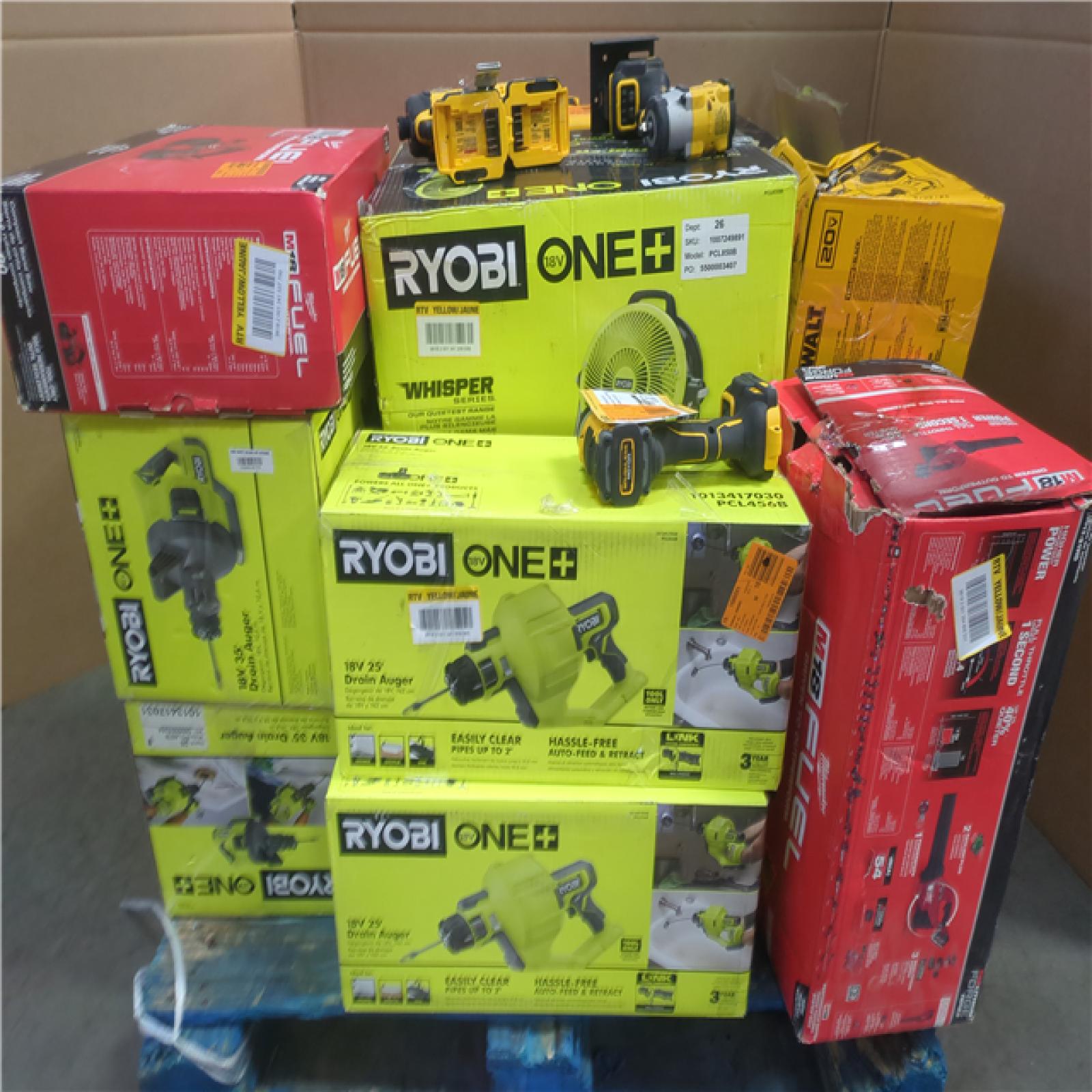 CALIFORNIA AS-IS TOOL PALLET