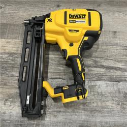 AS-IS DEWALT 20V MAX XR 16-Gauge Lithium-Ion Cordless Finish Nailer (Tool Only)