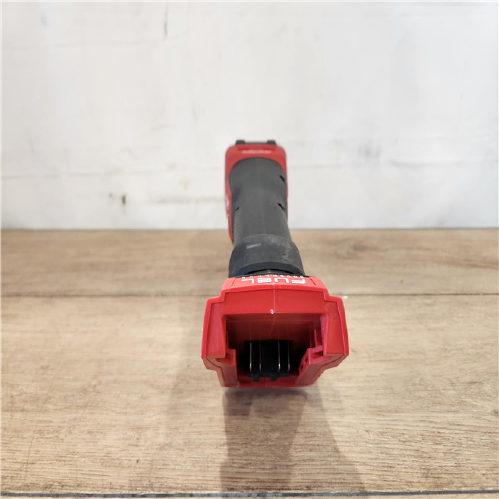 AS-IS- Milwaukee FUEL 18V Lithium-Ion Brushless Cordless 4-1/2 in./5 in. Grinder w/Paddle Switch (Tool-Only)