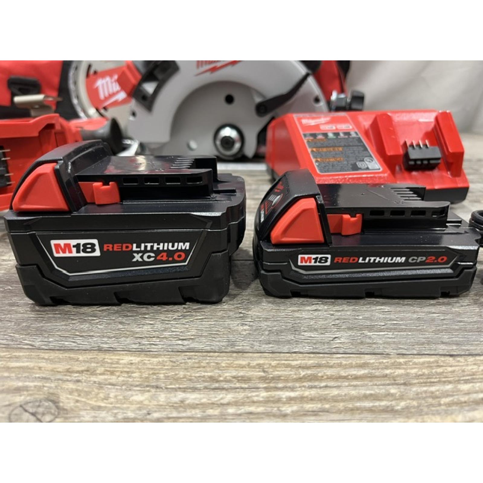 AS-IS Milwaukee 18-Volt Lithium-Ion Brushless Cordless (4-Tool) Combo Kit