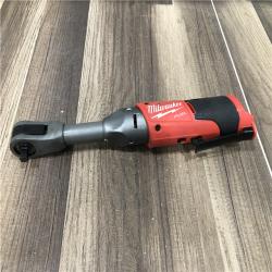 AS-IS Milwaukee FUEL 12V 3/8 in. Lithium-Ion Brushless Cordless Extended Reach Ratchet (Tool-Only)