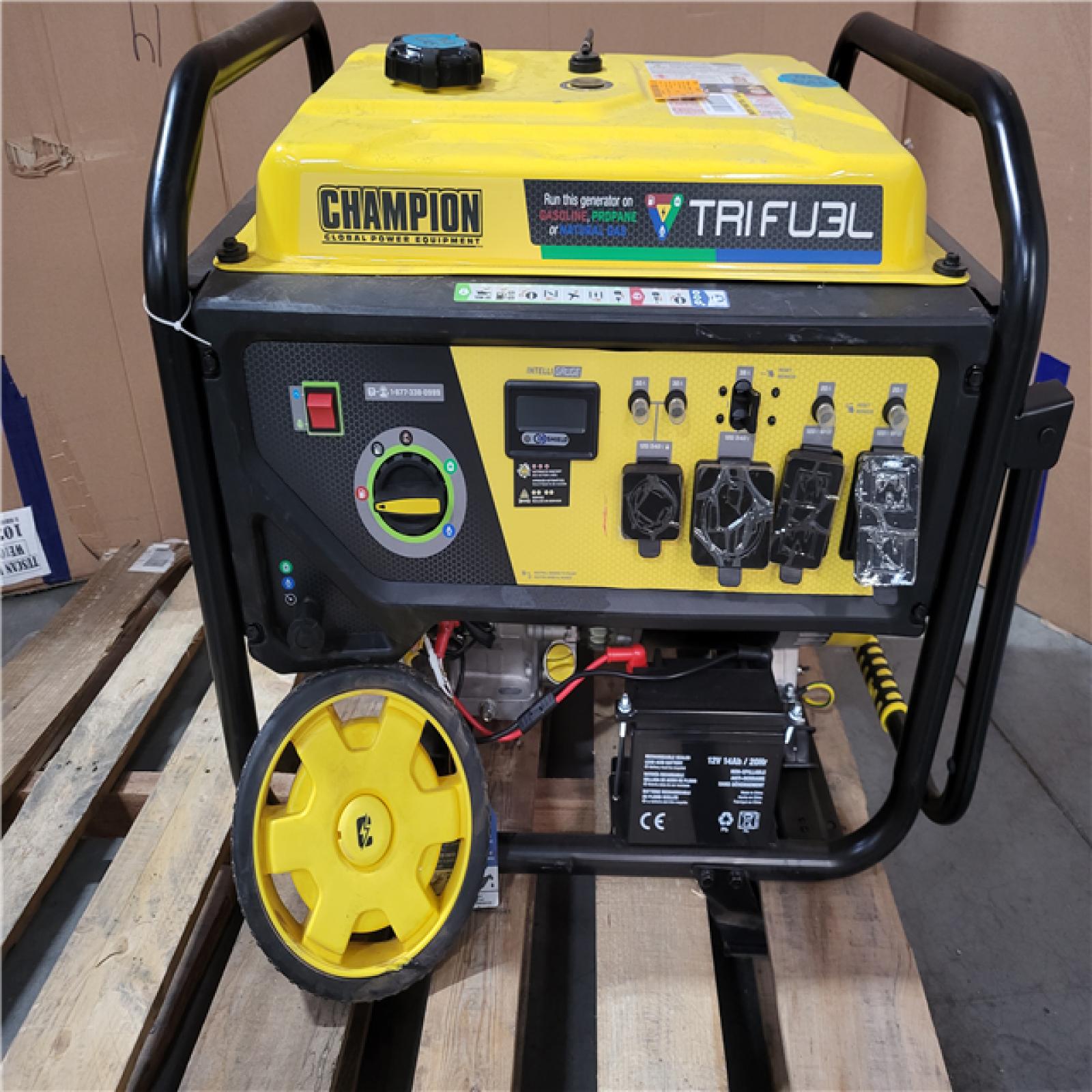 CALIFORNIA AS-IS OUTDOOR CHAMPION GENERATOR POWER EQUIPMENT