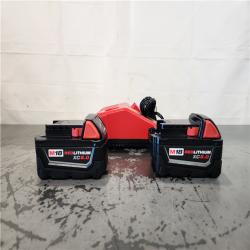AS-IS- Milwaukee 18-Volt Lithium-Ion XC Starter Kit with Two 5.0Ah Batteries and Charger