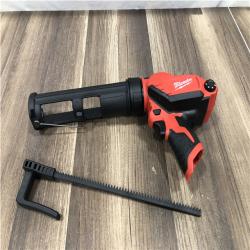 AS-IS Milwaukee 12V Lithium-Ion Cordless 10 oz. Adhesive and Caulk Gun (Tool-Only)