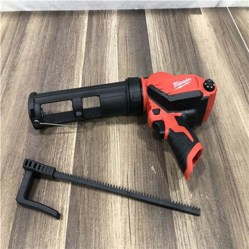 AS-IS Milwaukee 12V Lithium-Ion Cordless 10 oz. Adhesive and Caulk Gun (Tool-Only)