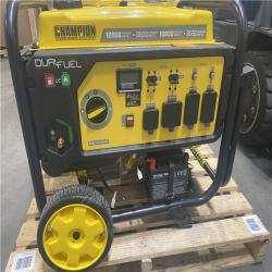 Dallas Location - As-Is Champion Power Equipment 12 000/9 500-Watt Portable Generator