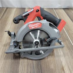 AS-IS Milwaukee M18 FUEL 18V Lithium-Ion Brushless Cordless 6-1/2 in. Circular Saw (Tool-Only)