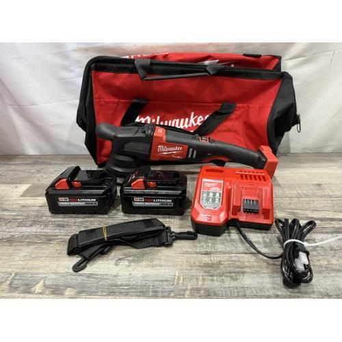 AS-IS Milwaukee FUEL Brushless Cordless 15mm Random Orbital Polisher Kit