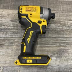 AS-IS DEWALT Atomic 20V Max Lithium-Ion Brushless Cordless Compact 1/4 in. Impact Driver Kit