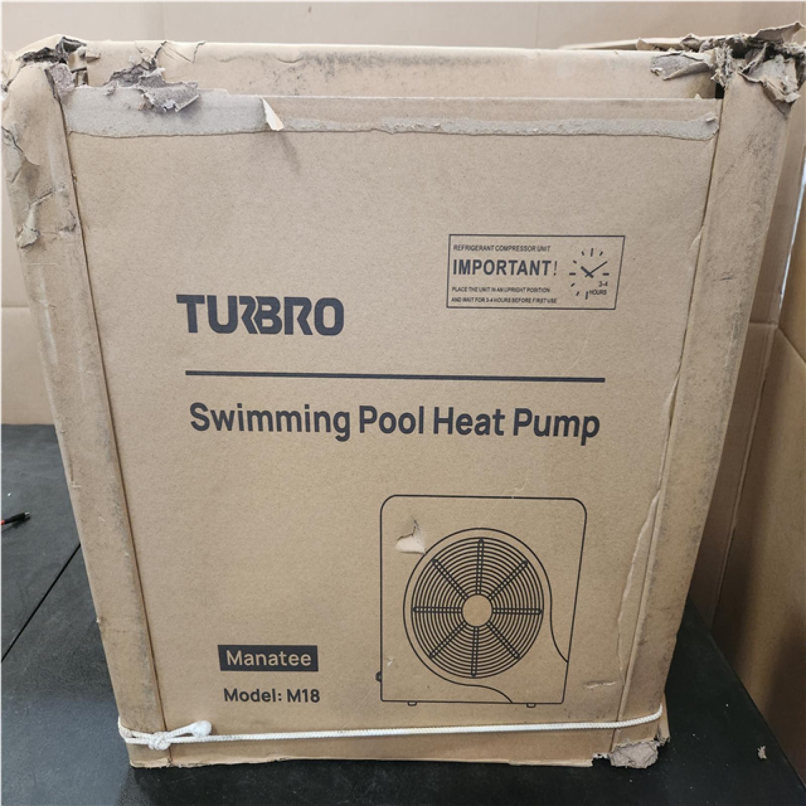 Phoenix LIKE NEW Manatee Pool Heat Pump, 18K BTU