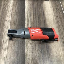 AS-IS Milwaukee FUEL 12V Lithium-Ion Brushless Cordless 1/2 in. Ratchet (Tool-Only)
