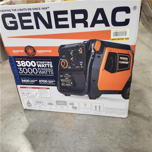 Dallas Location - As-IsGenerac iQ3800 DF - 3000 Watt Generator
