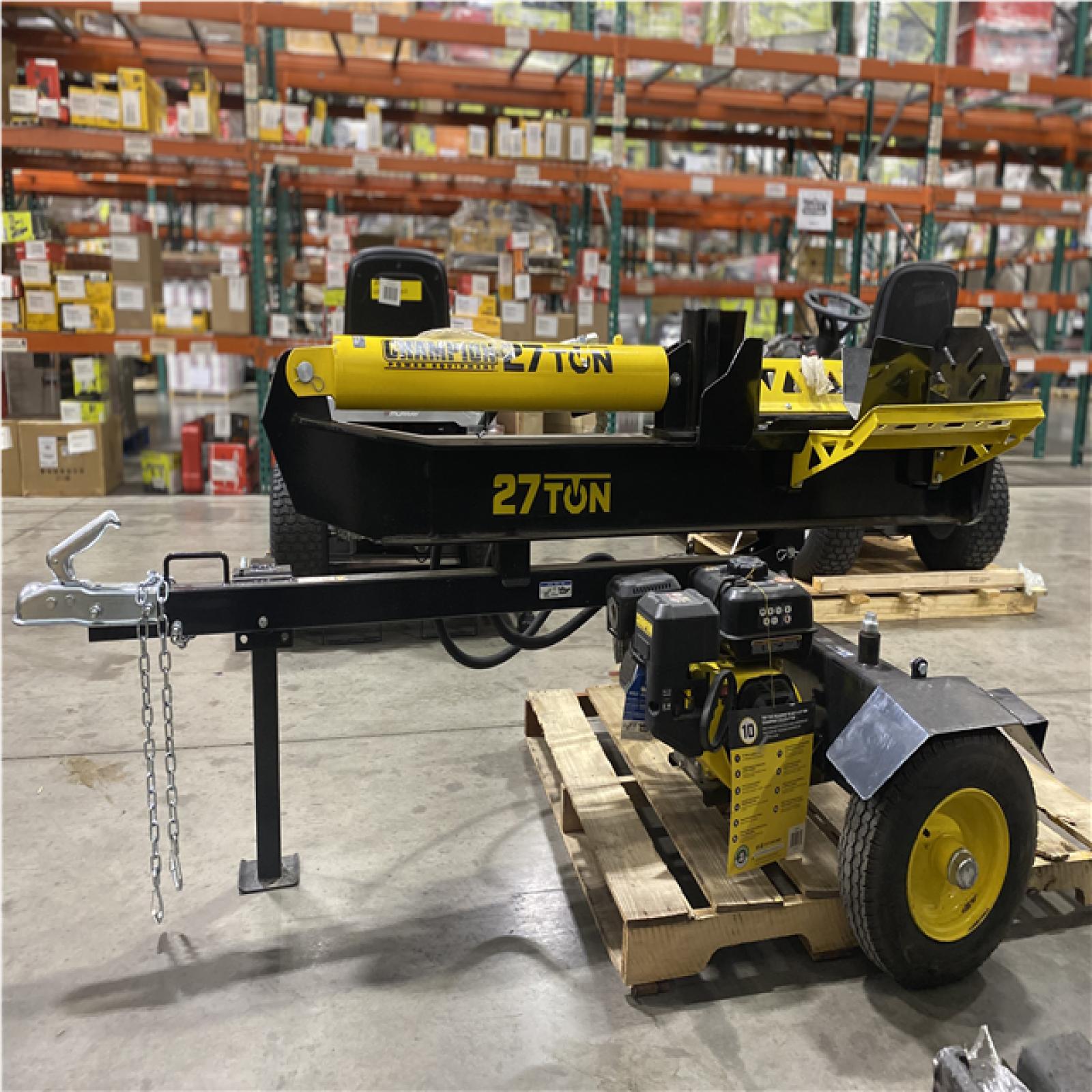 Dallas Location - As-Is Champion Power Equipment 27 Ton Wood Splitter