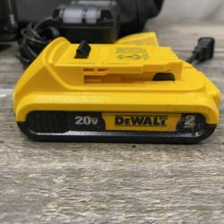 AS-IS DEWALT 20V MAX Lithium-Ion 15-Degree Electric Cordless Roofing Nailer Kit