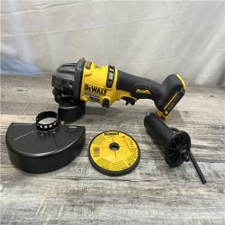 AS-IS DEWALT FLEXVOLT 60V MAX Cordless Brushless 4.5 in. to 6 in. Small Angle Grinder with Kickback Brake (Tool Only)