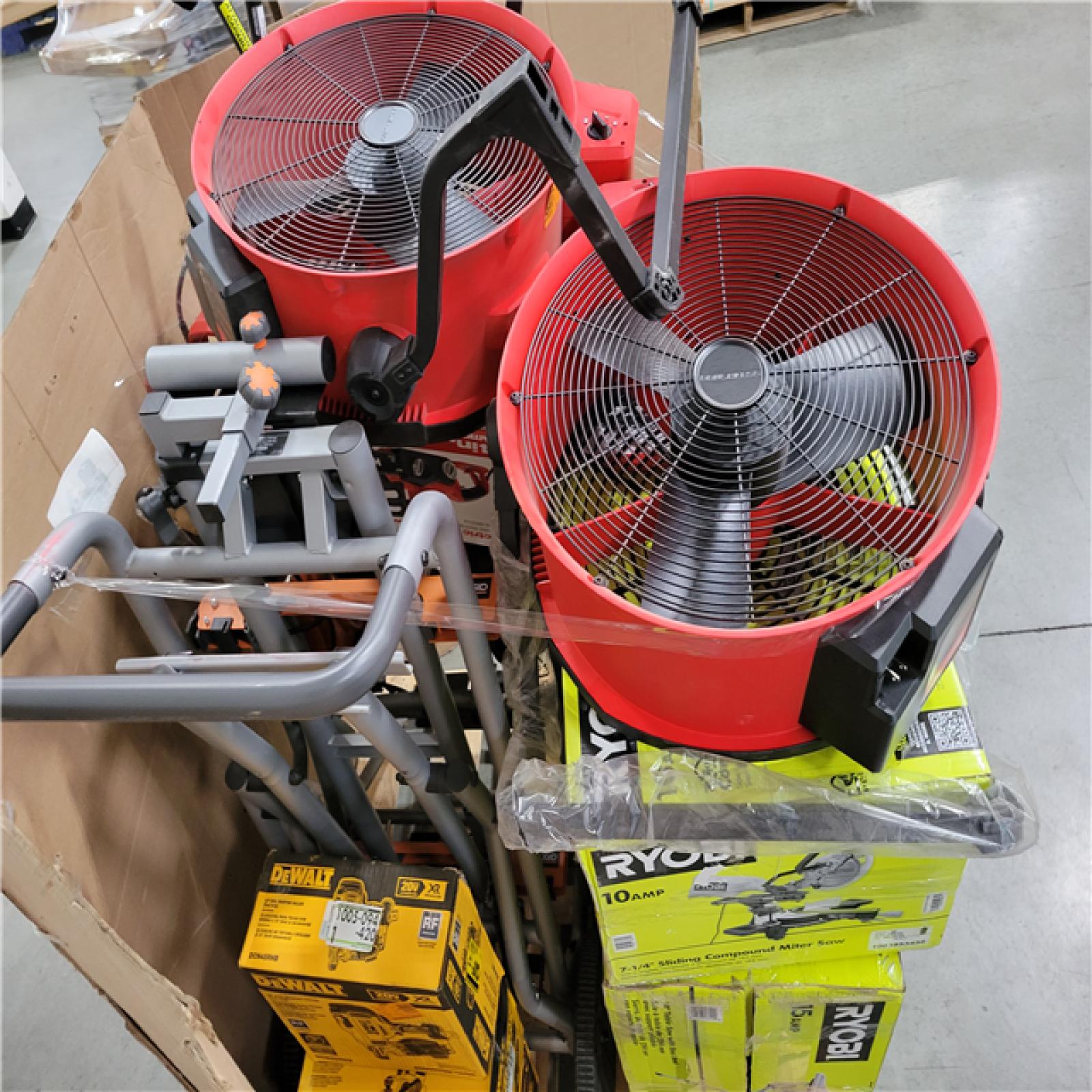 CALIFORNIA AS-IS TOOL PALLET