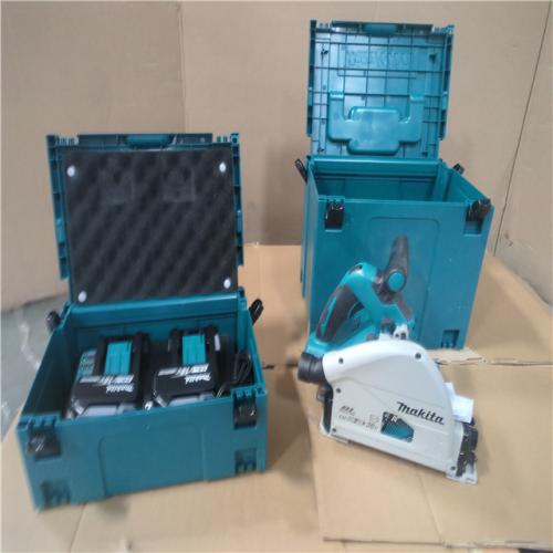 CALIFORNIA AS-IS MAKITA 18V LXT BRUSHLESS PLUNGE CIRCULAR SAW KIT