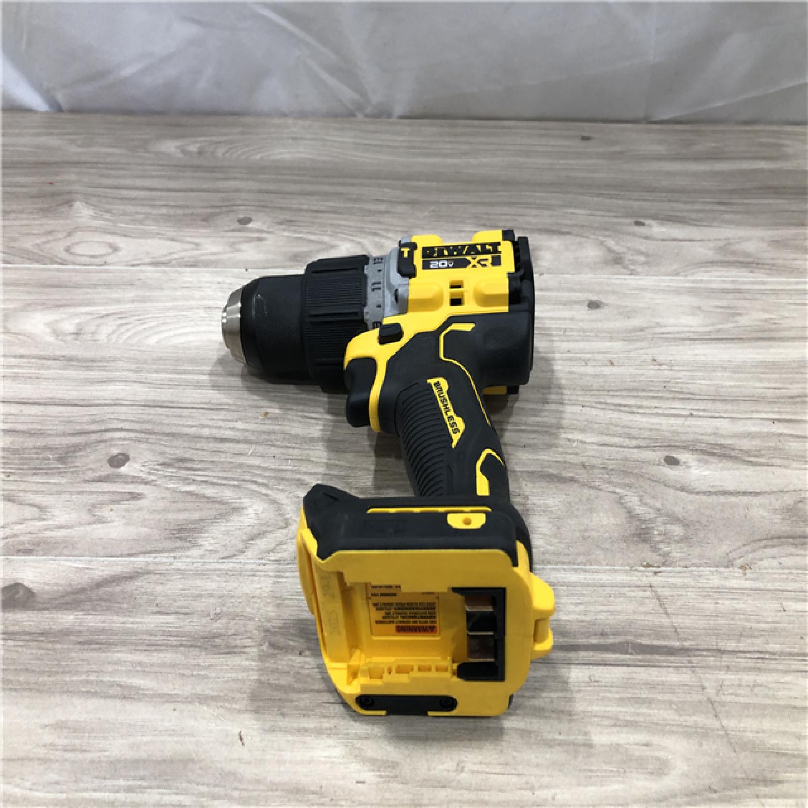 AS-IS DEWALT 20V XR Cordless 1/2 in. Hammer Drill (Tool-Only)