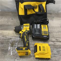 AS-IS DEWALT Atomic 20V Lithium-Ion Cordless Compact 1/2 in. Drill/Driver Kit