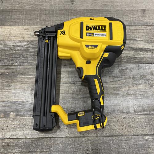 AS-IS DEWALT 20V MAX XR Lithium-Ion Electric Cordless 18-Gauge Brad Nailer (Tool Only)
