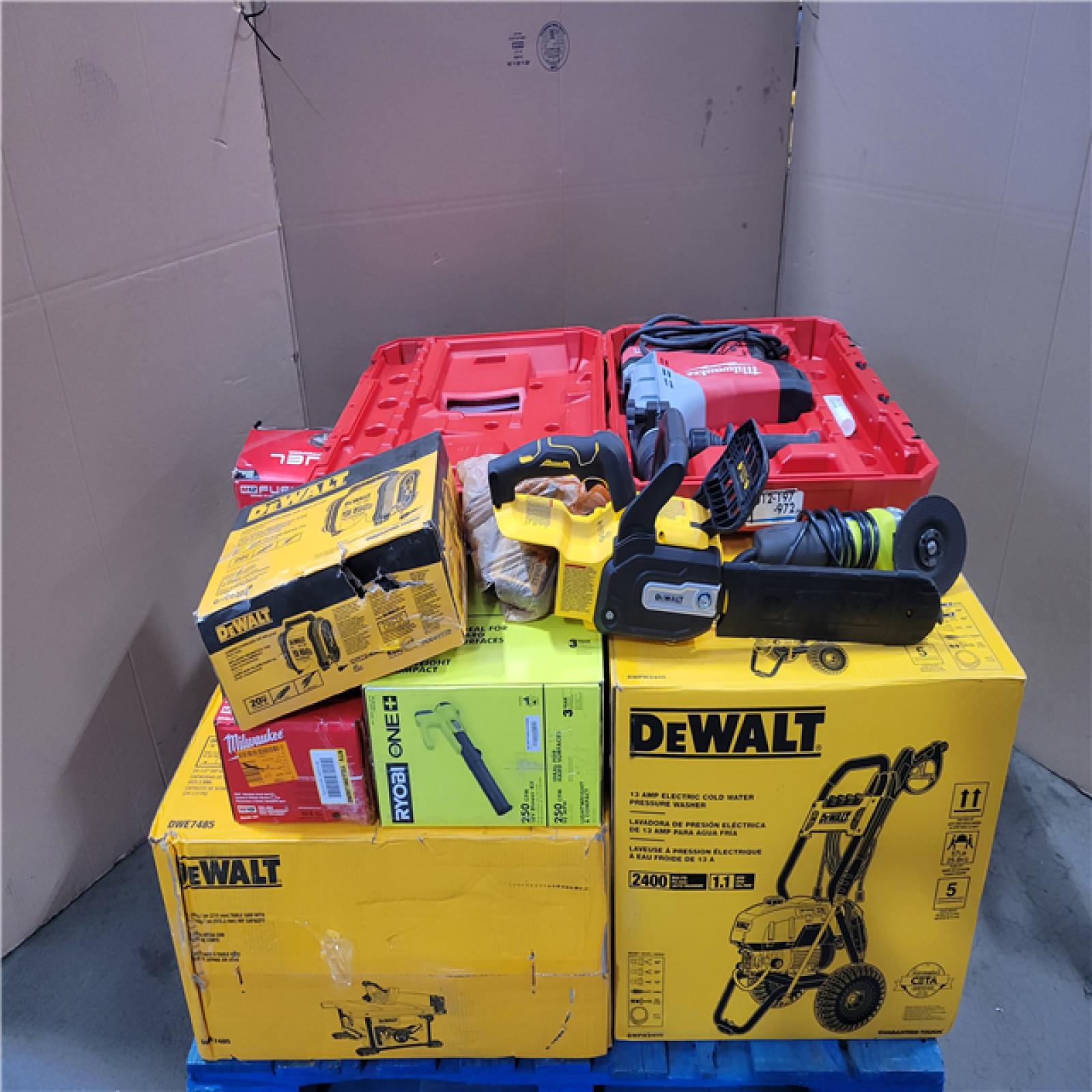CALIFORNIA AS-IS TOOL PALLET