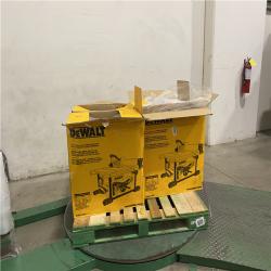 Dallas Location - As-Is DEWALT 15 Amp Corded 8-1/4 in. Compact Portable Jobsite Tablesaw (Lot Of 4)