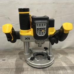 AS-IS DEWALT 20V MAX XR 2-1/4 Peak HP Brushless Cordless Plunge Router (Tool Only)