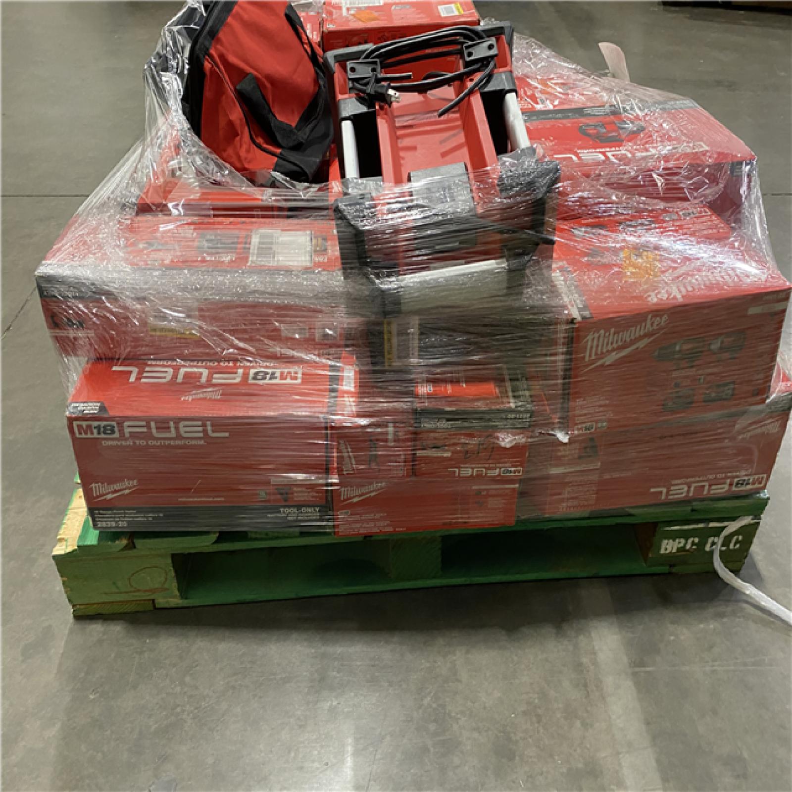 Dallas Location - As-Is MILWAUKEE Tool Pallet
