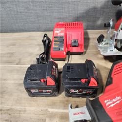 HOUSTON LOCATION - AS-IS Milwaukee M18 18-Volt Lithium-Ion Cordless Combo Kit 7-Tool with 2-Batteries, Charger