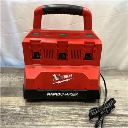 AS-IS Milwaukee 18V Lithium-Ion PACKOUT 6-Port Rapid Charger