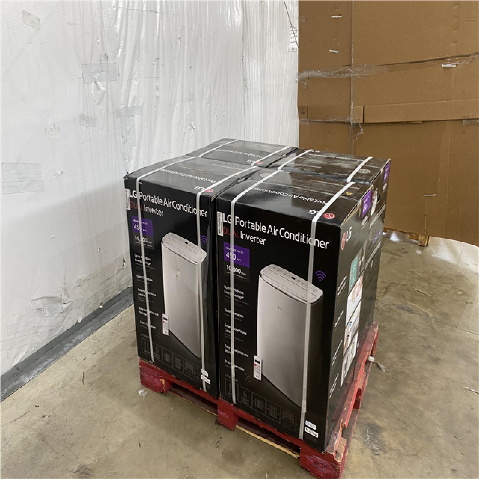 Houston Location AS IS - LG 10,000 BTU 115-Volt Room Air Conditioner Pallet
