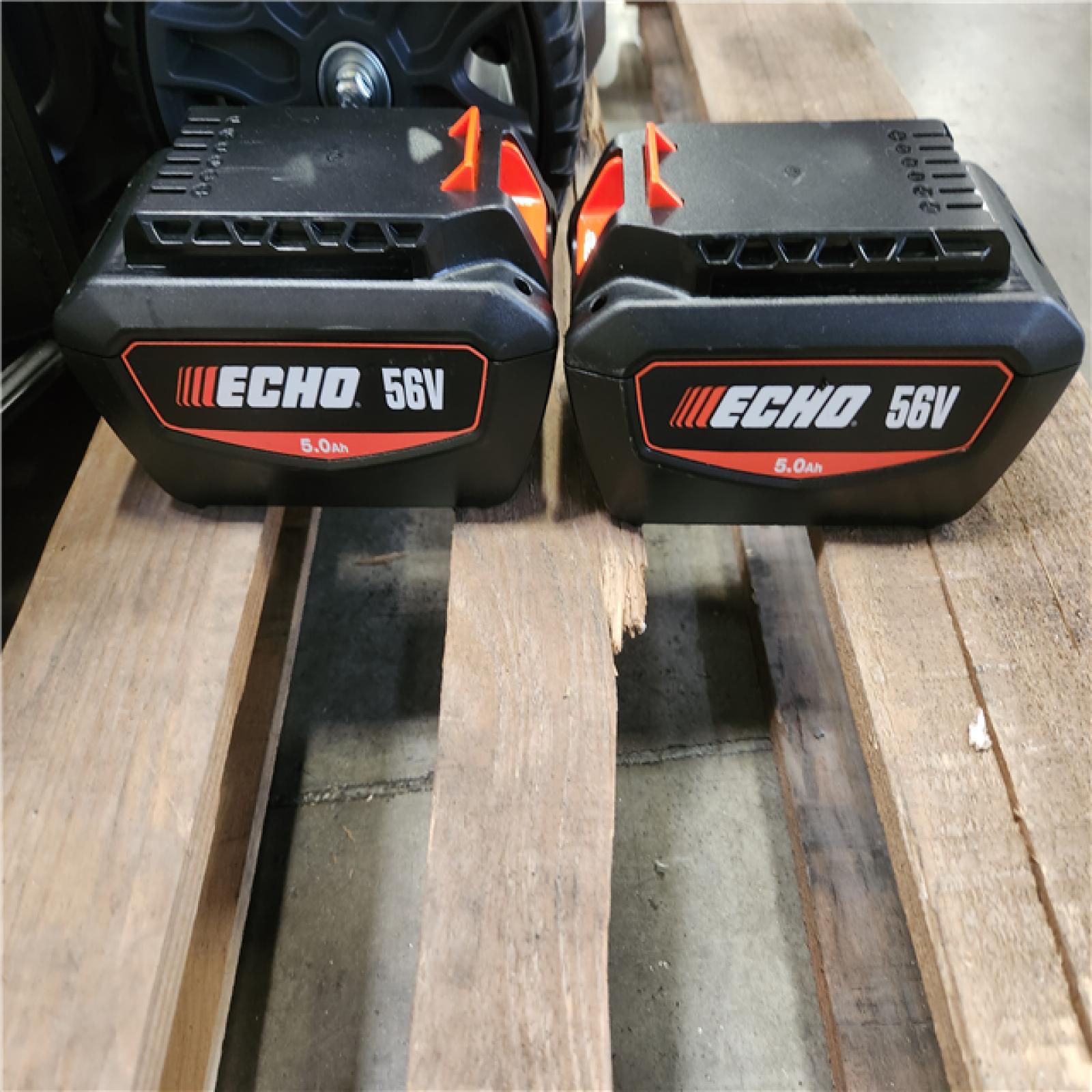 Phoenix LIKE NEW ECHO 56V 21 in. Cordless Battery 3-in-1 Walk Behind Self-Propelled Lawn Mower w/ (2) 5Ah Batteries and Rapid Charger