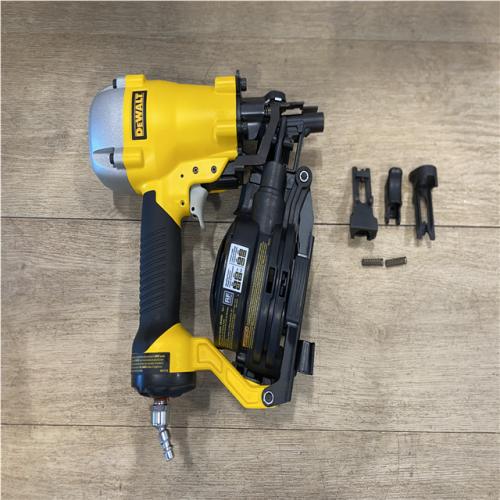 AS-IS DeWalt 1-3/4 in. 15 Degree Pneumatic Coil Roofing Nailer (Tool-Only)