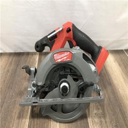 AS-IS Milwaukee  FUEL 18V Lithium-Ion Brushless Cordless 6-1/2 in. Circular Saw (Tool-Only)