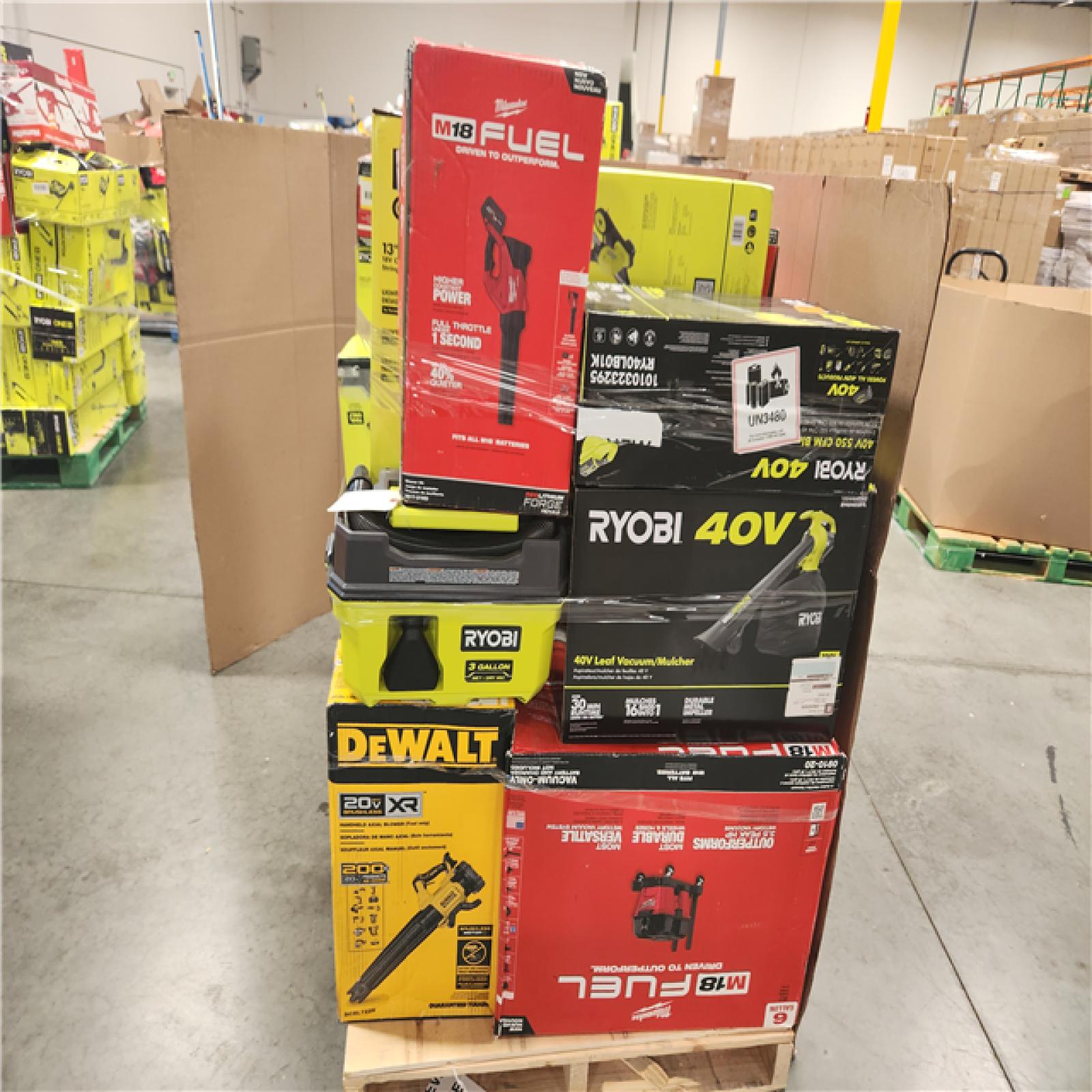 California AS-IS TOOL PALLET