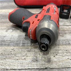 AS-IS Milwaukee FUEL SURGE 12V Lithium-Ion Brushless Cordless 1/4 in. Hex Impact Driver Compact Kit
