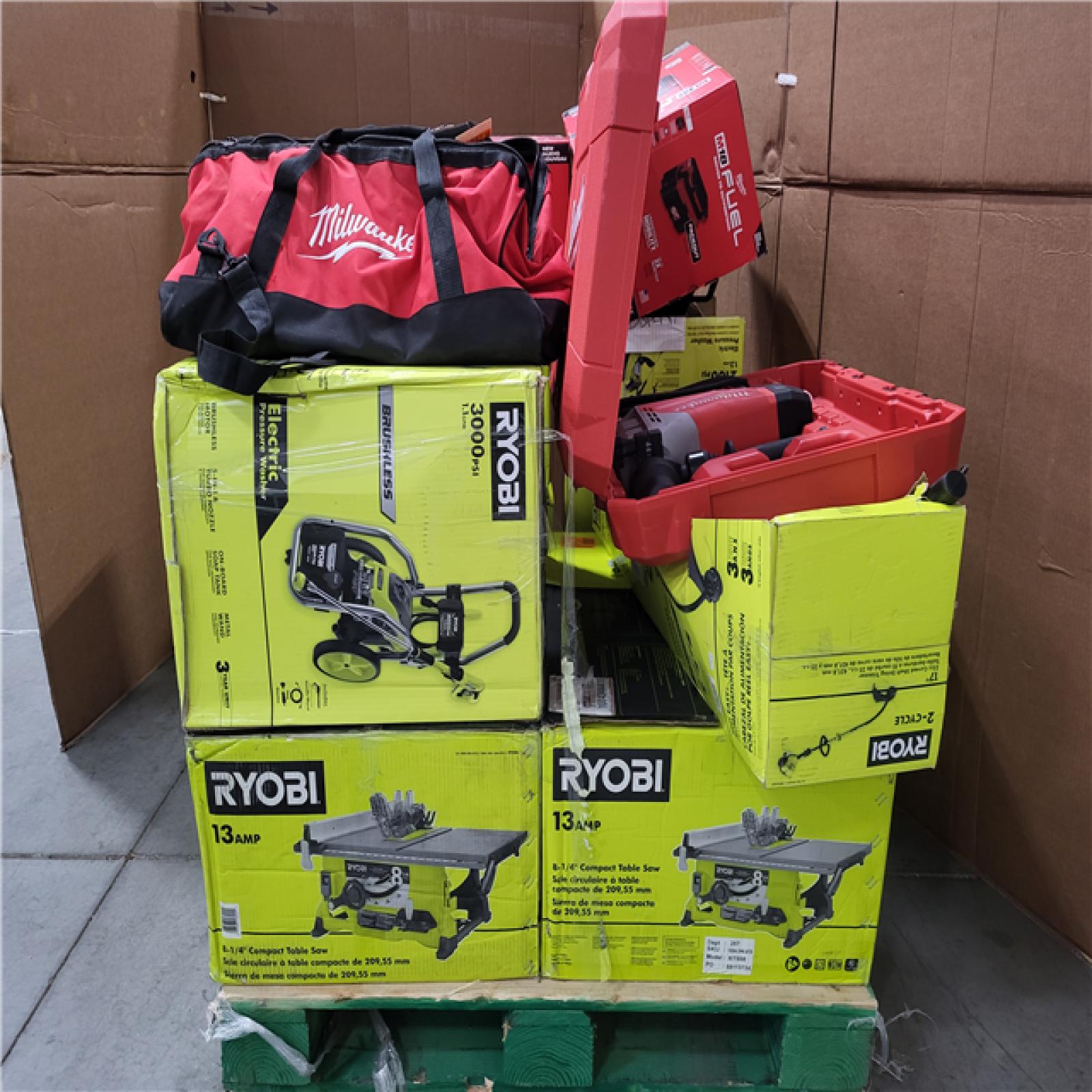 CALIFORNIA AS-IS TOOL PALLET