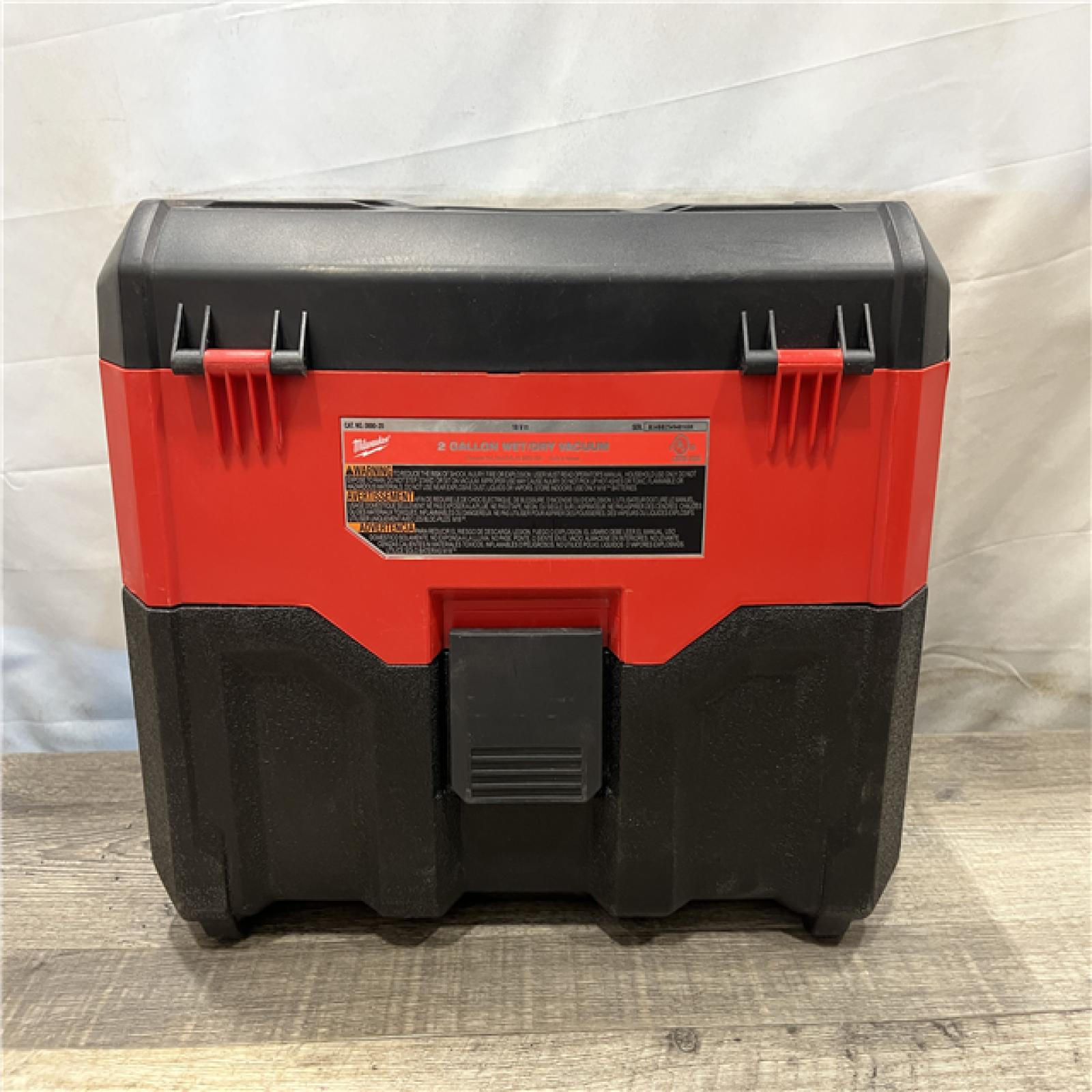 AS-IS Milwaukee 18-Volt 2 Gal. Lithium-Ion Cordless Wet/Dry Vacuum (Vacuum-Only)