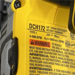 LIKE NEW - DEWALT ATOMIC 20V MAX Cordless Brushless Ultra-Compact 5/8 in. SDS Plus Hammer Drill (Tool Only)