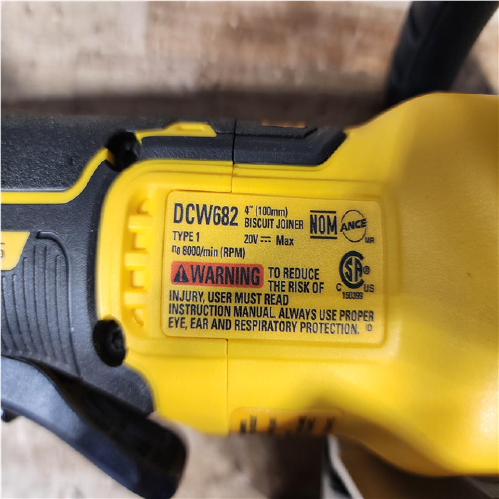 HOUSTON LOCATION - AS - IS DEWALT 20V Cordless Biscuit Joiner (Tool Only)