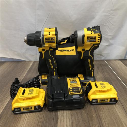 AS-IS DEWALT ATOMIC 20-Volt MAX Lithium-Ion Cordless Combo Kit