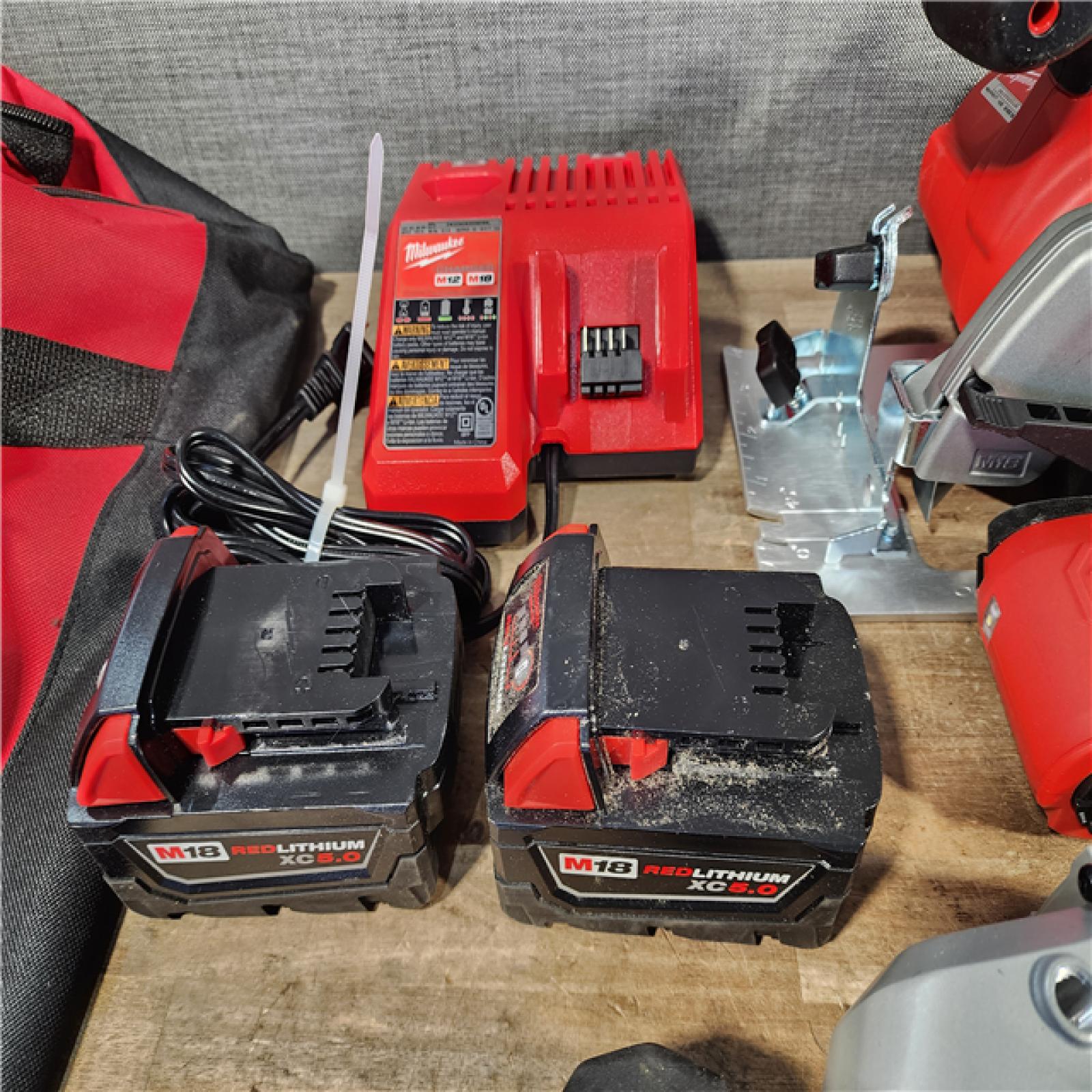 HOUSTON LOCATION - AS-IS Milwaukee 18-Volt Lithium-Ion Cordless (9-Tool) Combo Kit