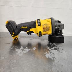 AS-IS- DEWALT 60V MAX Cordless Brushless 4.5 in. to 6 in. Small Angle Grinder with Kickback Brake (Tool Only)